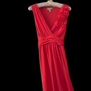 Women’s Speckled Dress Color Coral, Size Large, Loving Worn